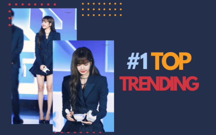 Vừa xuất hiện tại họp báo ‘Idol Producer 2’, Lisa (BlackPink) vươn lên dẫn đầu top trending toàn cầu Ảnh 2