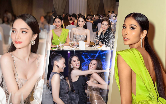 Hương Giang lần đầu đọ sắc cùng Lệ Hằng, Hoàng Thùy bất ngờ khoe tóc dài, da nâu nổi bật Ảnh 2