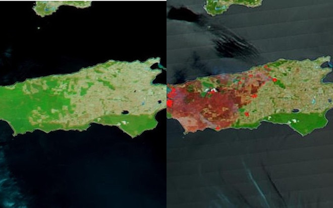 Ảnh vệ tinh NASA tố cáo mức độ tàn phá khủng khiếp do cháy rừng ở Australia Ảnh 2