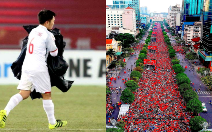 Những khoảnh khắc chạm vào trái tim người hâm mộ khi nhớ về U23 Việt Nam ở Thường Châu Ảnh 2