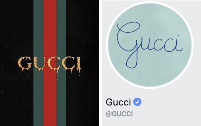 Đổi ảnh đại diện thành chữ viết tay nguệch ngoạc, Gucci 'tạo trend' trên Facebook khiến ai cũng bắt chước theo Ảnh 2