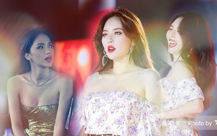 Khoảnh khắc siêu dễ thương: Hương Giang, Han Sara,… đứng ngồi không yên trước sân khấu nóng bỏng của HyunA tại đêm nhạc Việt - Hàn Ảnh 2