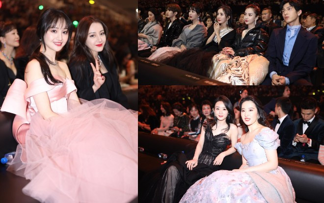 Đêm hội Weibo 2019: Loạt hình ảnh nghệ sĩ đứng chung dưới sân khấu đẹp mắt Ảnh 2