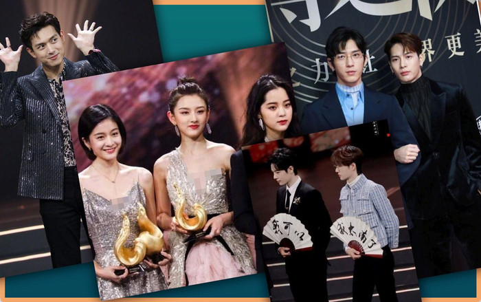 Đêm hội Weibo 2019: Dương Tử giúp Tiêu Chiến chụp ảnh cùng fan nhí, Thẩm Đằng cưng chiều Vương Nguyên, Vương Gia Nhĩ khoác tay Tỉnh Bách Nhiên đi thảm đỏ Ảnh 2