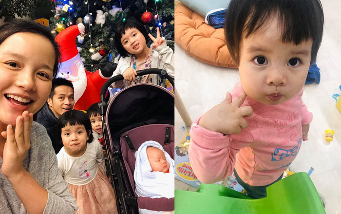 Ngủ quên nửa tiếng, MC Minh Trang 'dở khóc dở cười' chứng kiến cảnh hai con gái nhỏ cầm kéo tự cắt tóc lẫn nhau Ảnh 2