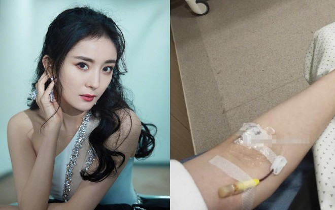 Dương Mịch tiện thể truyền nước biển khi quay hình ở bệnh viện, Tết âm lịch chỉ nghỉ 2 ngày Ảnh 2