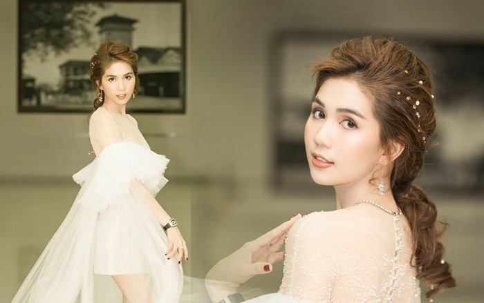 Ngọc Trinh khiến fan 'không lối thoát' vì đẹp như thần tiên, lập tức dẫn đầu BXH sao đẹp Ảnh 2