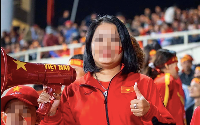 Nữ CĐV hô 'bay lên trời là em bay ra ngoài' bị tấn công Facebook Ảnh 2