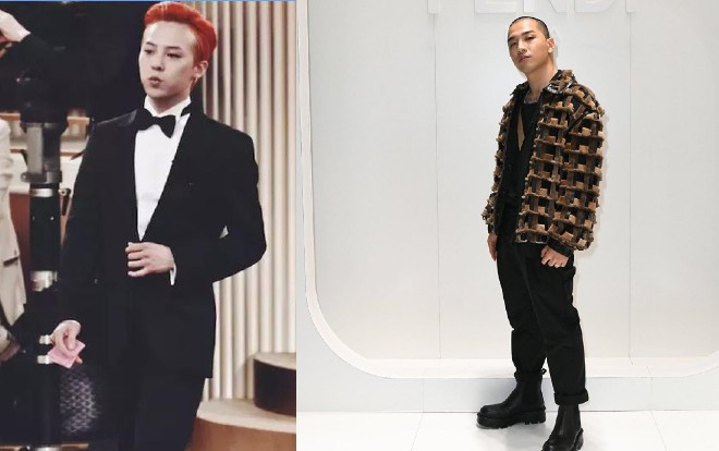 Nếu G-Dragon tỏa sức hút tại Chanel thì Tae Yang ngầu lạnh lùng tại show Fendi Ảnh 2