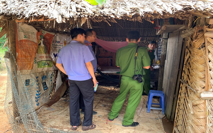 Bố lấy gậy đánh con tử vong do cầm dao đòi giết cả gia đình Ảnh 2