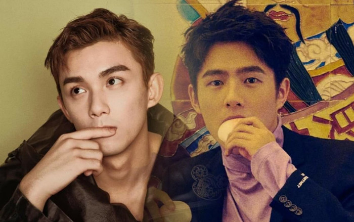 Lưu Hạo Nhiên, Ngô Lỗi khiến fan hâm mộ phát cuồng khi 'nắm tay nhau' lên trang bìa tạp chí danh giá Ảnh 2