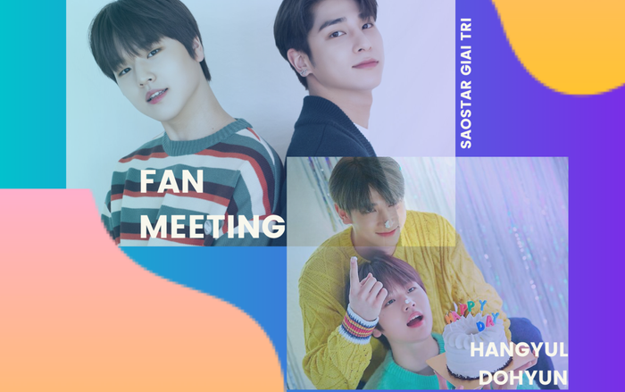 Hangyul và Dohyun mở fan meeting đầu tiên chỉ sau vài tuần X1 tan rã! Ảnh 2