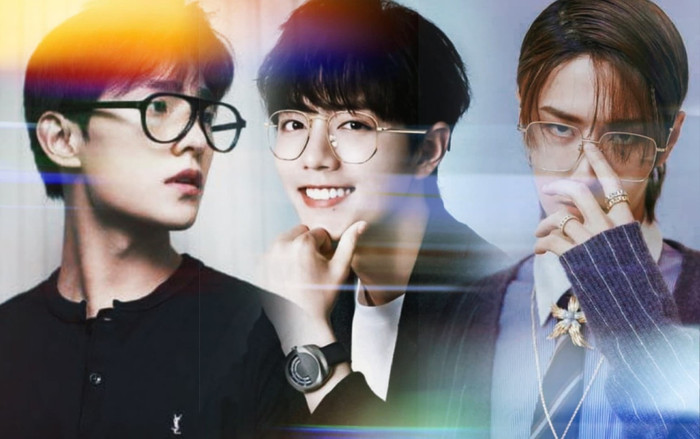 Khi các nam thần đeo kính: Dương Dương chững chạc, Tiêu Chiến đáng yêu, Vương Nhất Bác cool ngầu,… Ảnh 2