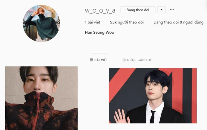 Han Seung Woo ra mắt tài khoản Instagram sau khi X1 tan rã Ảnh 2
