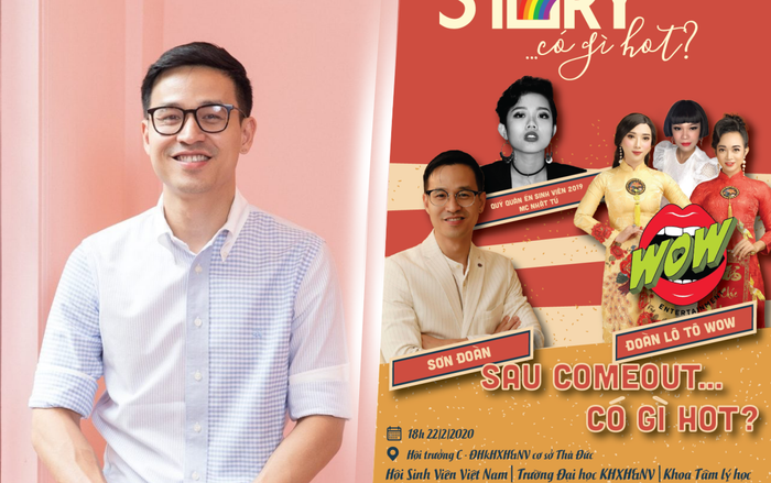 Sơn Đoàn nói về những rào cản sau 'comeout' của cộng đồng LGBT cho sinh viên - Truyền cảm hứng từ câu chuyện cá nhân Ảnh 2