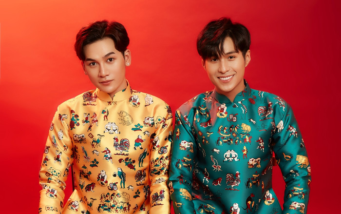 Đón không khí Tết cùng bộ ảnh 'không thể rực rỡ hơn' của Ali Hoàng Dương và Đỗ Nhật Trường Ảnh 2