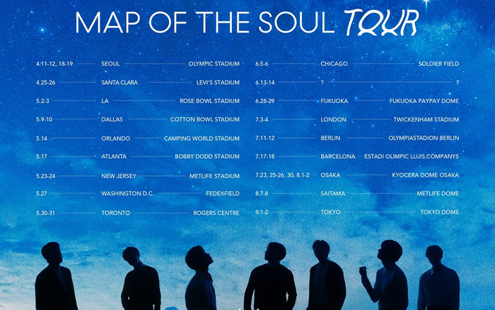 Chưa phát hành album, BTS đã công bố địa điểm và thời gian tổ chức Tour diễn mới Ảnh 2