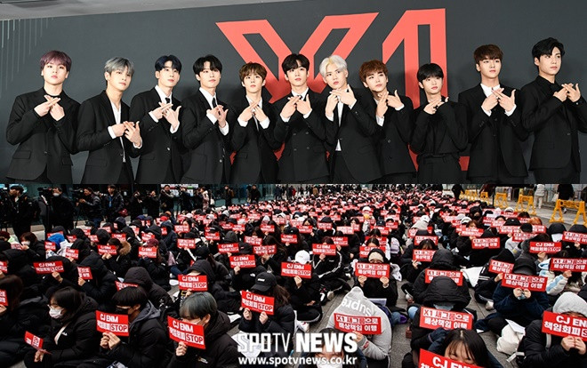 1000 fan Hàn biểu tình: X1 sẽ tái debut vào ngày 07/02 sắp tới? Ảnh 2