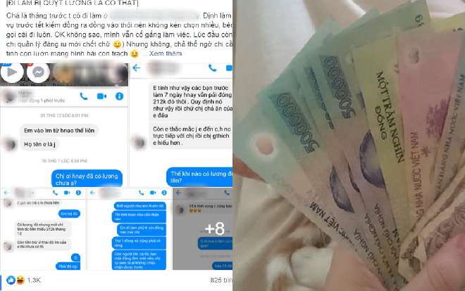 Quản lý quỵt tiền lương sinh viên còn đáp lại một câu gây bức xúc: 'Bánh chưng con chị thêm thịt nhờ em' Ảnh 2