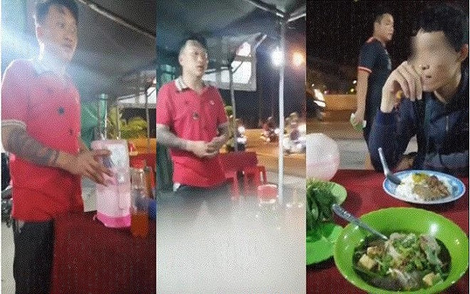 Chủ quán ăn ở Long An ‘chặt chém’ dĩa cơm và tô hủ tiếu giá 500k, còn lao vào hành hung khách quay clip Ảnh 2