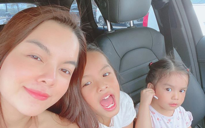 Phạm Quỳnh Anh cảm thấy cô đơn khi chia tay hai con gái về quê nội đón Tết với Quang Huy Ảnh 2