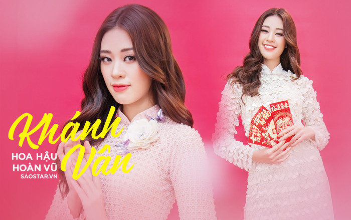 Hoa hậu Khánh Vân tám chuyện ngày Tết: Ba mẹ thích tôi thi hoa hậu hơn đi lấy chồng Ảnh 2