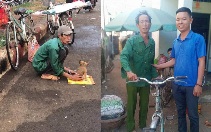 'Lão Hạc' ngoài đời thực và câu chuyện 'lá lành đùm lá rách' ấm lòng ngày đầu năm Ảnh 2