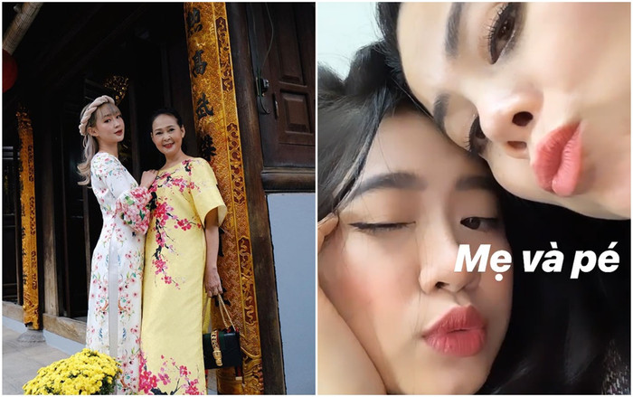 Hotgirl Việt rủ nhau khoe nhan sắc 'cực phẩm' của mẫu thân trong dịp Tết Nguyên đán 2020 Ảnh 2