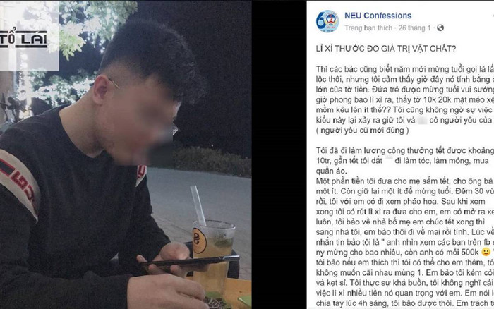 Dẫn người yêu đi mua sắm, làm đẹp rồi lì xì 500.000 đồng dịp Tết, chàng trai vẫn bị 'đá' còn bị chê là kiệt sỉ và kém cỏi Ảnh 2
