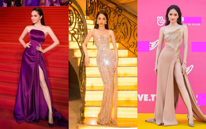 Hương Giang 'độc chiếm' thảm đỏ Vbiz tháng 1 với 5 bộ cánh đẹp tê tái xứng danh Hoa hậu Quốc tế đầu tiên của Việt Nam Ảnh 2