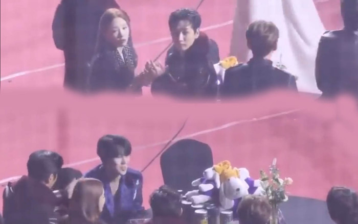 Clip: Ha Sung Woon ngồi lẻ loi, Taeyeon và Super Junior rủ 'tụ chung bàn' khiến fan cưng-muốn-xỉu Ảnh 2