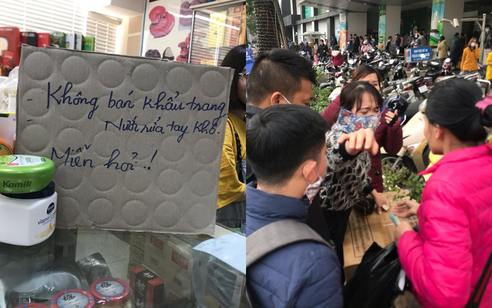 Hàng loạt cửa hàng tại chợ thuốc lớn nhất miền bắc treo biển hết hàng, con buôn ‘chặt chém’ 200 nghìn đồng hộp khẩu trang giữa dịch corona Ảnh 2