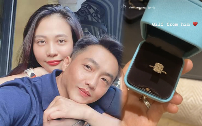 Đàm Thu Trang khoe nhẫn kim cương vừa được Cường Đô La tặng nhân dịp đầu năm mới Ảnh 2