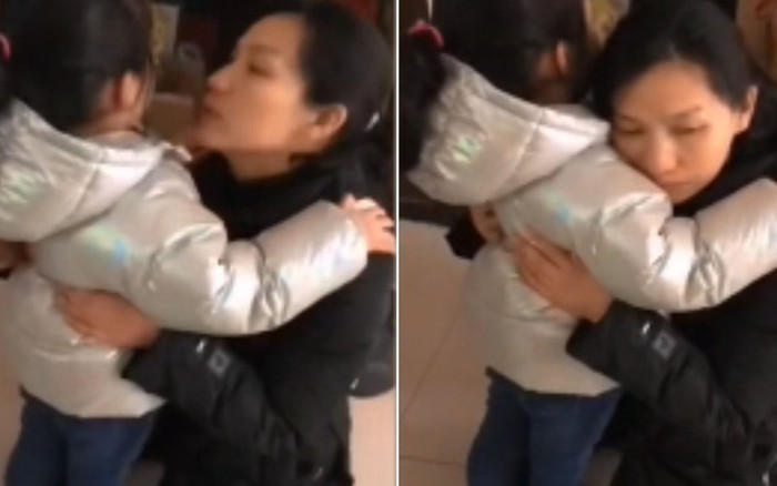 Nữ y tá ngấn lệ chia tay con gái tới Vũ Hán đối phó dịch corona: 'Mẹ đi chiến đấu với quái vật, đánh bại nó sẽ về với con’ Ảnh 2