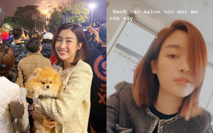 Tưởng cắt tóc ngắn là khỏe, Đỗ Mỹ Linh cũng phải mòn mỏi chờ salon mở cửa để tút tát dịp đầu năm Ảnh 2
