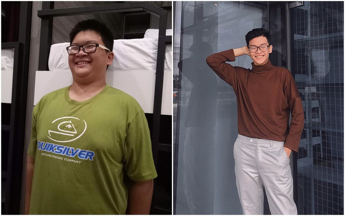 Bị chê bai về ngoại hình 'quá khổ' cậu bạn hơn trăm ký quyết tâm thay đổi chính mình trở thành 'soái ca học đường' Ảnh 2