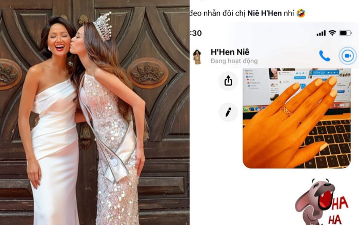 Khánh Vân khoe nhẫn đôi cùng H'Hen Niê, nhưng cái giá 'mềm xèo' của nó mới gây bất ngờ Ảnh 2