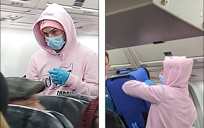 Gào thét mình bị nhiễm virus corona, ngôi sao mạng xã hội khiến máy bay phải quay đầu Ảnh 2