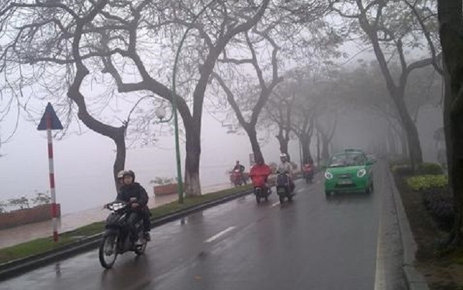 Dự báo thời tiết hôm nay 6/2: Mưa phùn, rét đậm bao trùm cả miền Bắc Ảnh 2