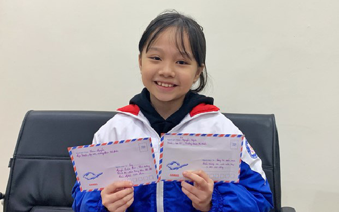 Nữ sinh lớp 4 viết thư gửi Thủ tướng, xin gom hết tiền lì xì để cùng chung tay ngừa virus Corona Ảnh 2