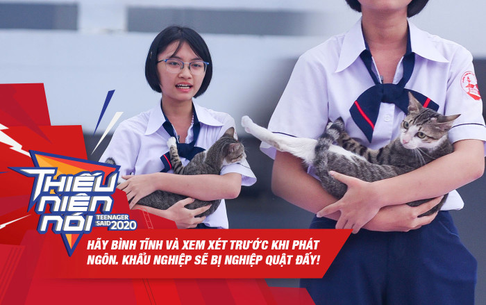 Tập 1 Thiếu niên nói 2020: Mèo tự bỏ nhà đi, cô bé lớp 11 không làm nổi bài thi vì bận ‘khẩu nghiệp’ Ảnh 2