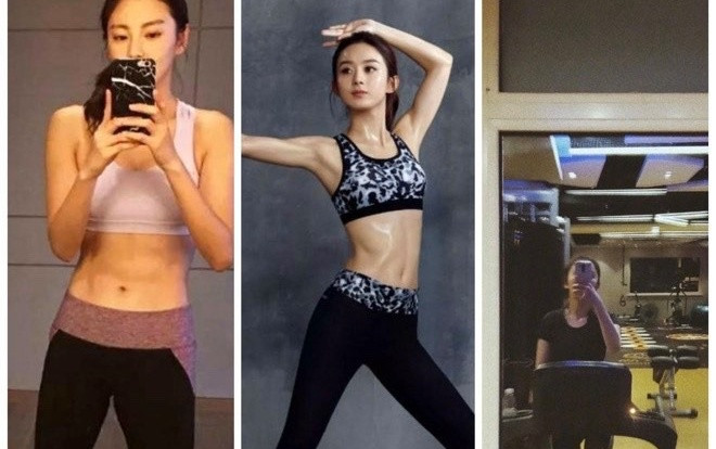 Muôn vàn cách để giữ vóc dáng cân đối của sao Hoa ngữ: Lâm Tâm Như - Dương Mịch 'dắt tay nhau' tập gym Ảnh 2