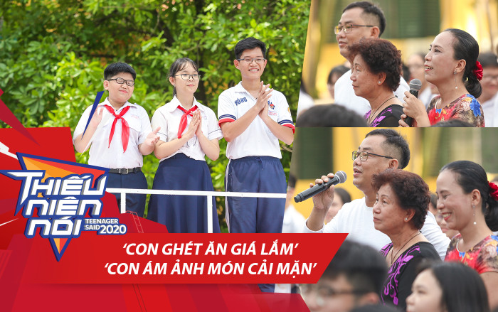 Tập 1 Thiếu niên nói 2020: Gil Lê - Khả Ngân cười no nê vì 'Biệt đội kén ăn' siêu đáng yêu Ảnh 2