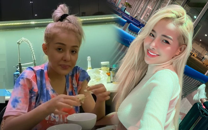 Thiếu sự hỗ trợ của son phấn, Ngân 98 lộ mặt mộc nhợt nhạt, kém xinh sau nhiều lần phẫu thuật thẩm mỹ Ảnh 2