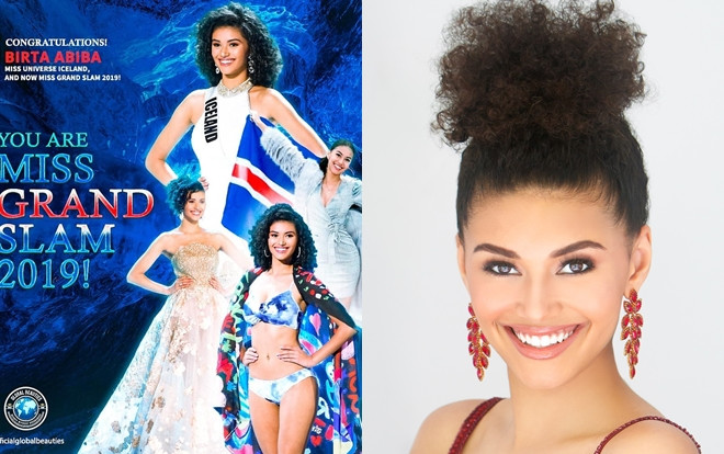 Vượt mặt loạt tân hoa hậu, Top 10 Miss Universe đến từ Iceland thắng giải Miss Grand Slam 2019 Ảnh 2