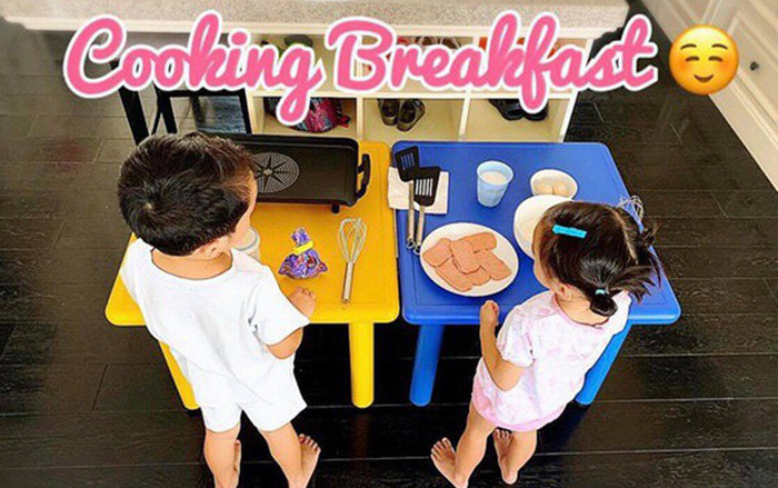 Nhà chẳng có gì ngoài điều kiện, Hà Tăng vẫn dạy hai con sớm tự lập Ảnh 2