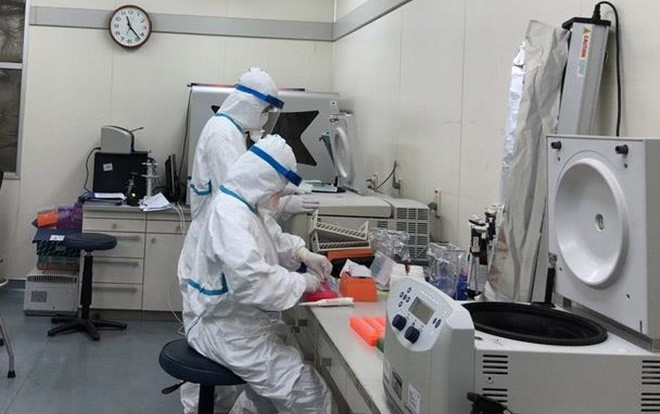 Trắng đêm, xuyên Tết 'chạy đua' trong phòng xét nghiệm để tìm corona Ảnh 2