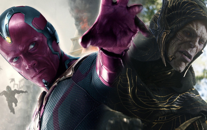 Vision bóp nát tim Corvus Glaive trong đoạn video thử nghiệm của Marvel Ảnh 2