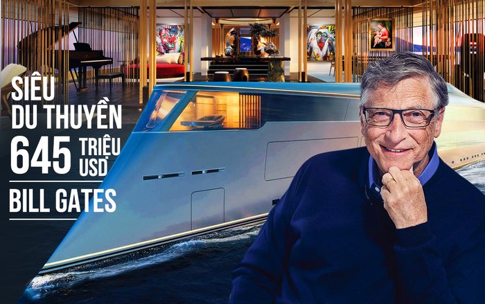 Cận cảnh siêu du thuyền 645 triệu USD mà tỷ phú Bill Gates vừa tậu Ảnh 2