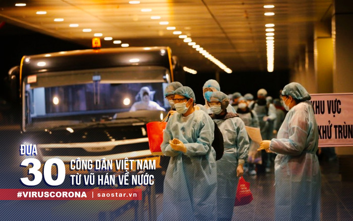 Đưa 30 công dân Việt Nam từ tỉnh Hồ Bắc, Trung Quốc bay thẳng về nước sau dịch virus corona Ảnh 2